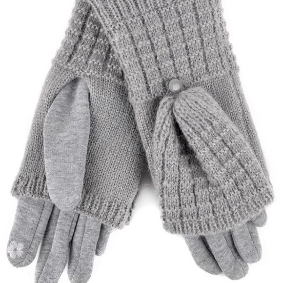 Women's OS Classic Gloves( Black, Grey) - Picture 2 of 7